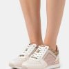 New Michael Michael Kors Billie Trainer Trainers Light Cream/Multicolor