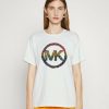 Online Michael Michael Kors Pride Rainbow Print T-Shirt White