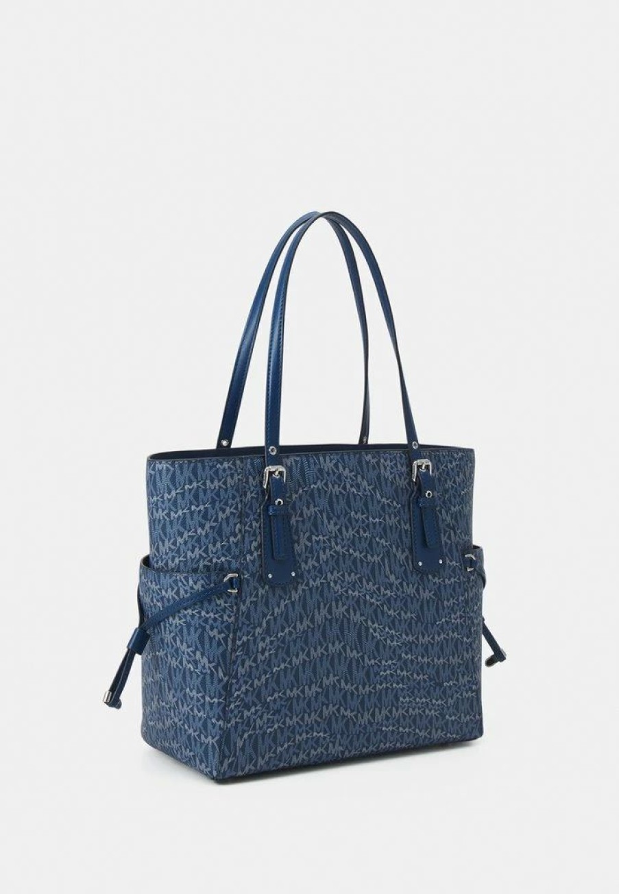 New Michael Michael Kors Voyager Tote Tote Bag Blue