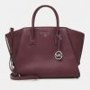 Online Michael Michael Kors Avril Satchel Handbag Merlot