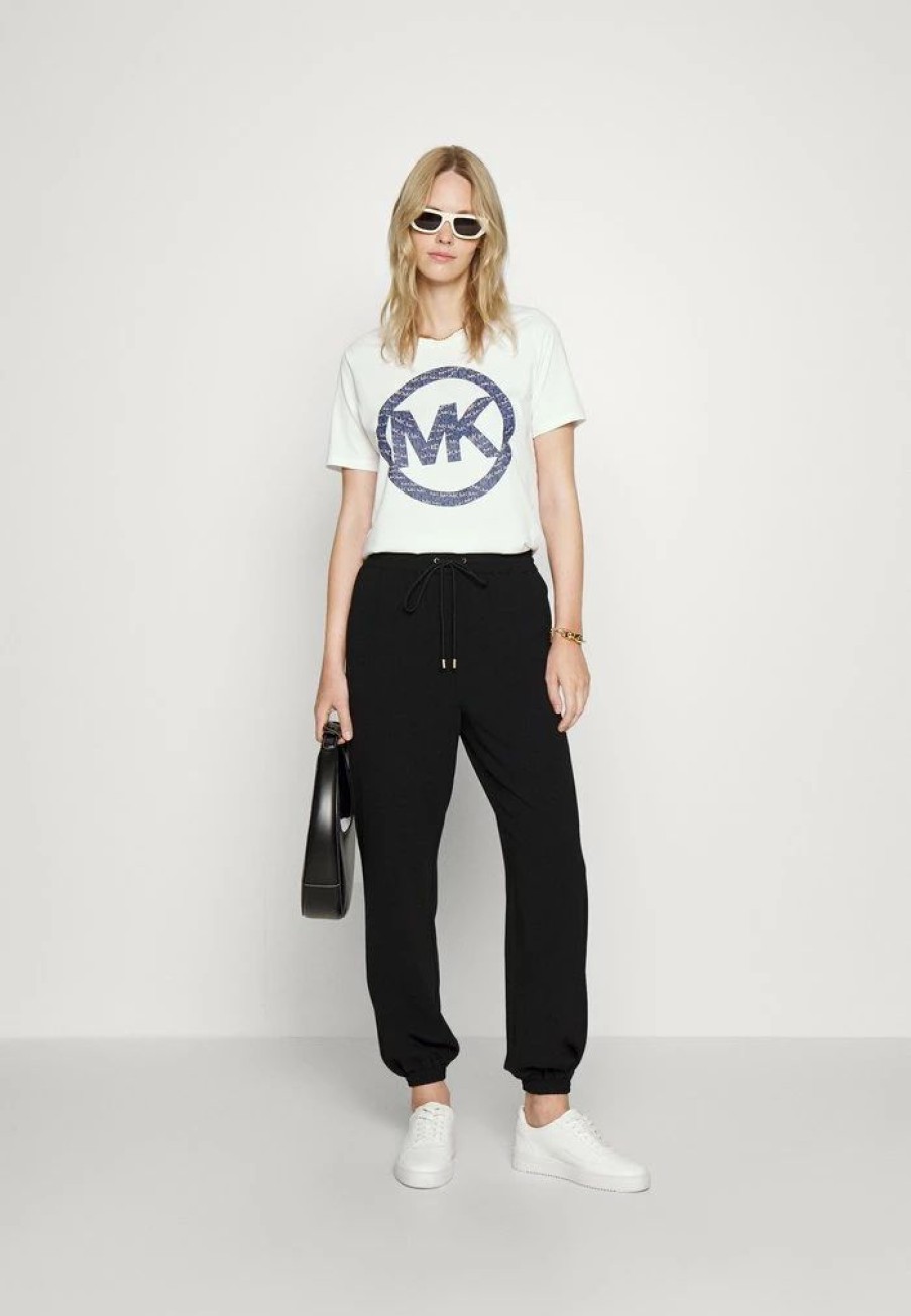 Hot Michael Michael Kors Print T-Shirt White