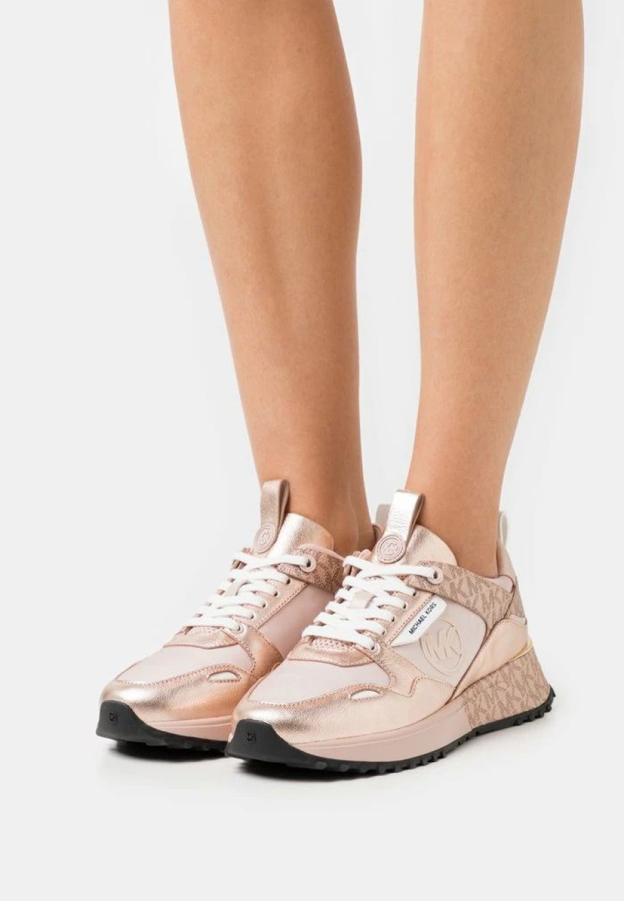 Online Michael Michael Kors Theo Trainer Trainers Soft Pink