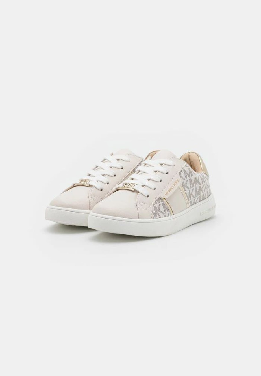 Best Michael Michael Kors Jem Selene Trainers Vanilla/Gold