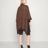 Clearance Michael Michael Kors Mega Open Poncho Cape Husk