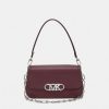 Clearance Michael Michael Kors Parker Pouchette Handbag Merlot