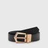 Online Michael Michael Kors Reversible Belt Belt Black/Gold-Coloured