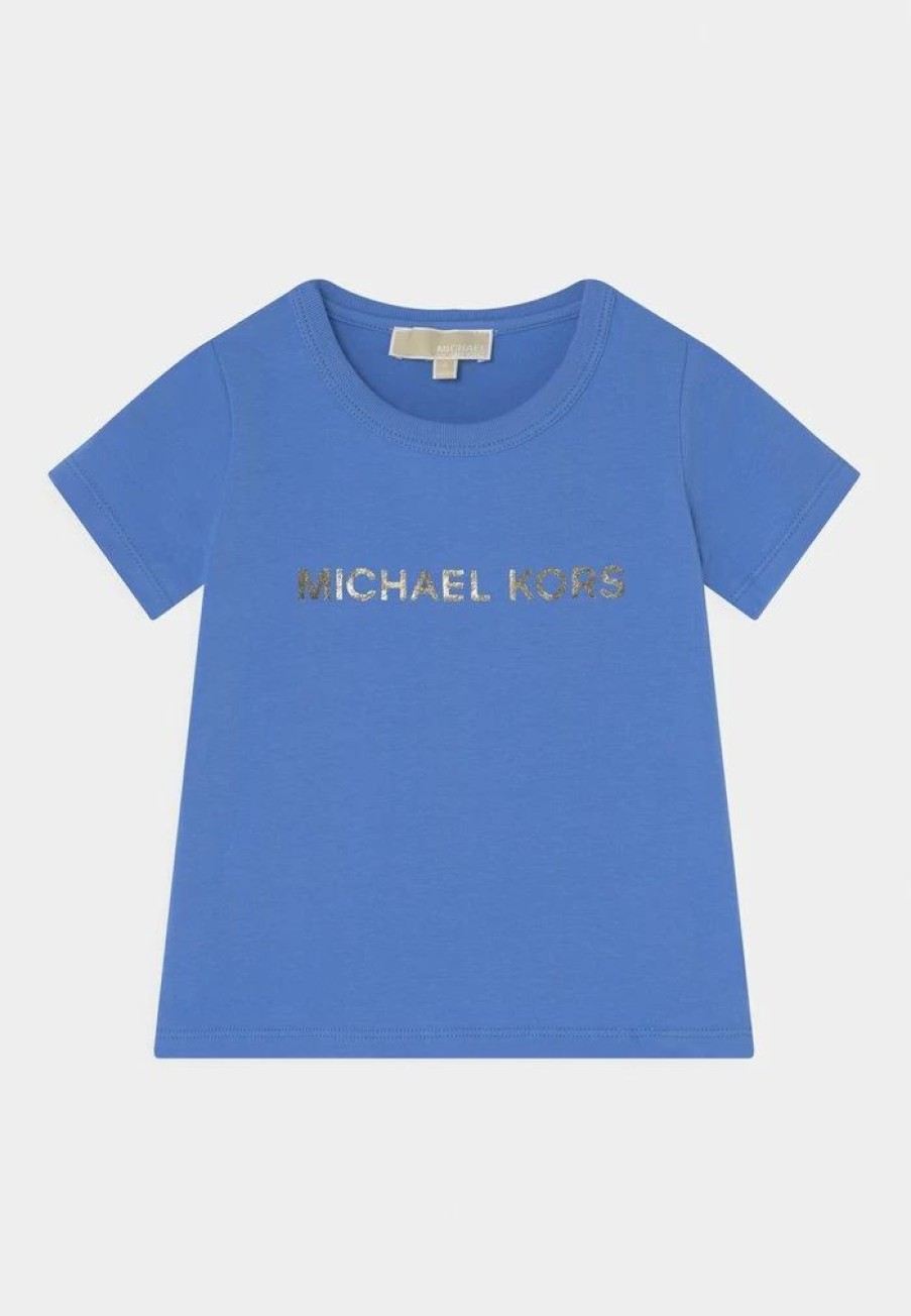 Clearance Michael Michael Kors Print T-Shirt Light Blue