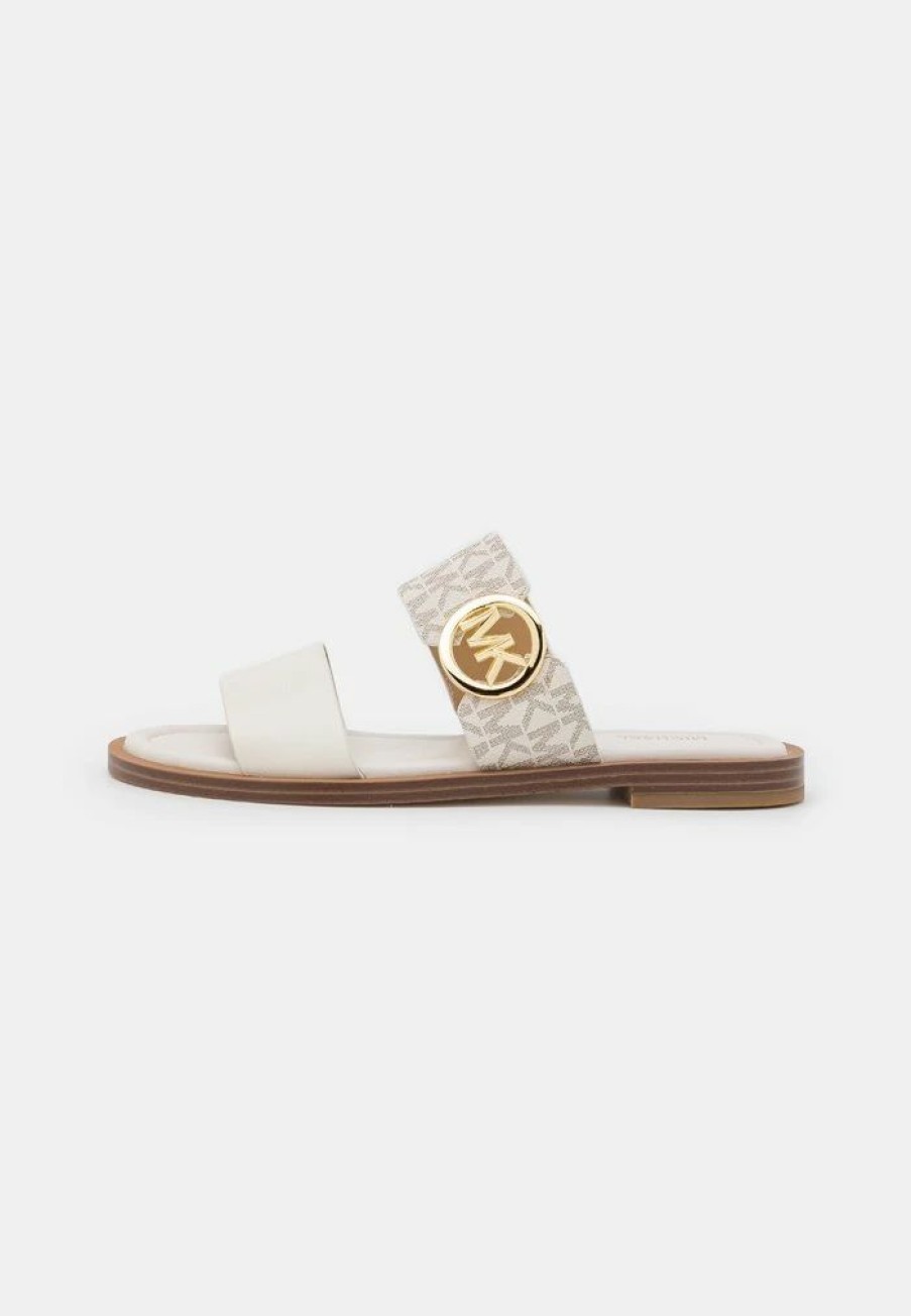 Wholesale Michael Michael Kors Summer Mules Vanilla