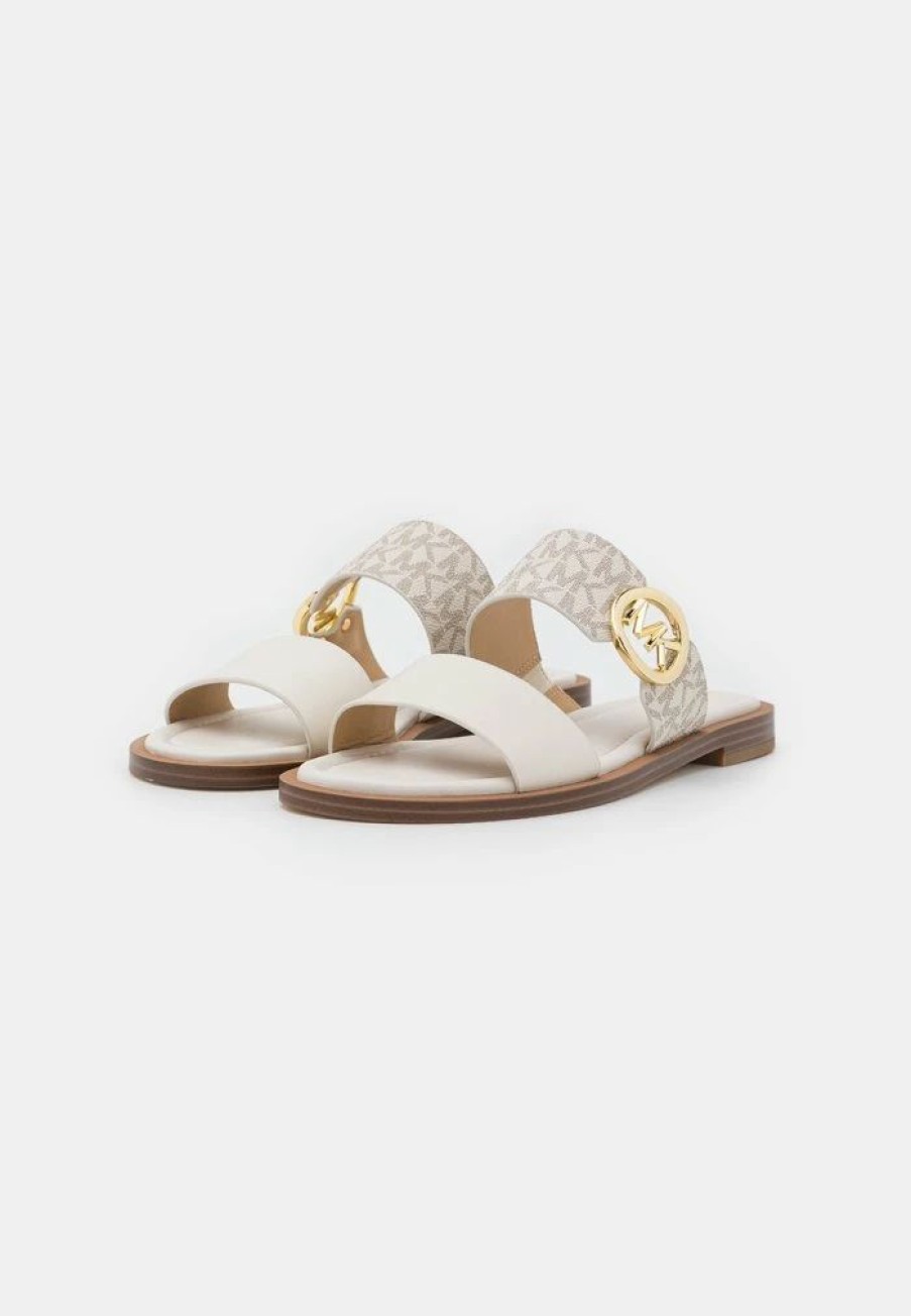 Wholesale Michael Michael Kors Summer Mules Vanilla