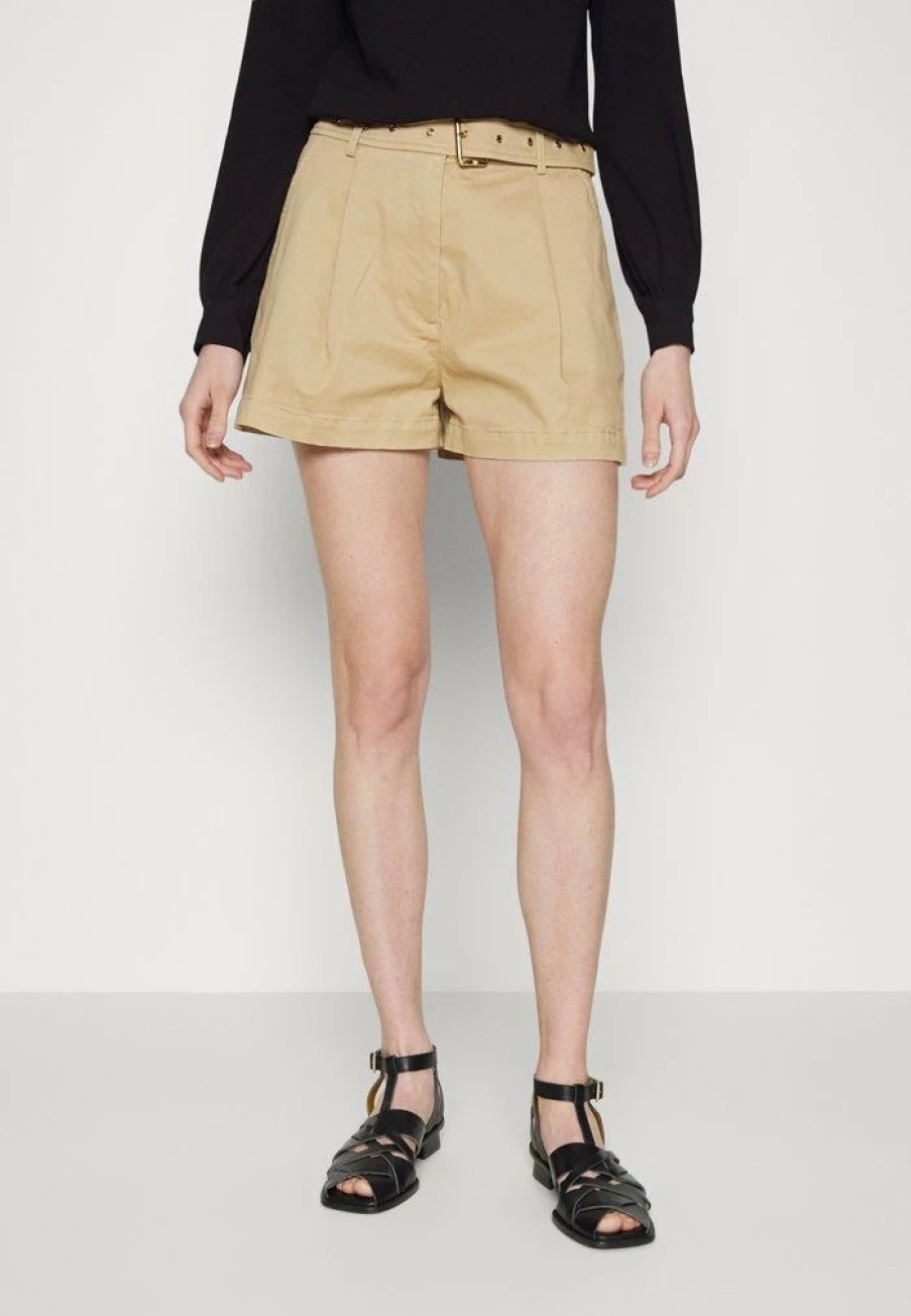 Hot Michael Michael Kors Shorts White Khaki