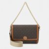 Wholesale Michael Michael Kors Freya Xbody Handbag Brown/Acorn