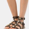 Clearance Michael Michael Kors Wren Gladiator Sandals Brown