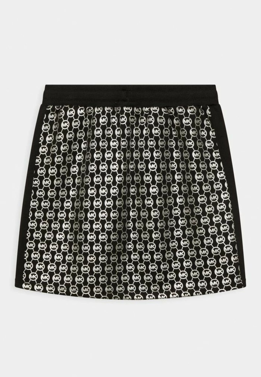 Online Michael Michael Kors Mini Skirt Blackcharcoal Grey