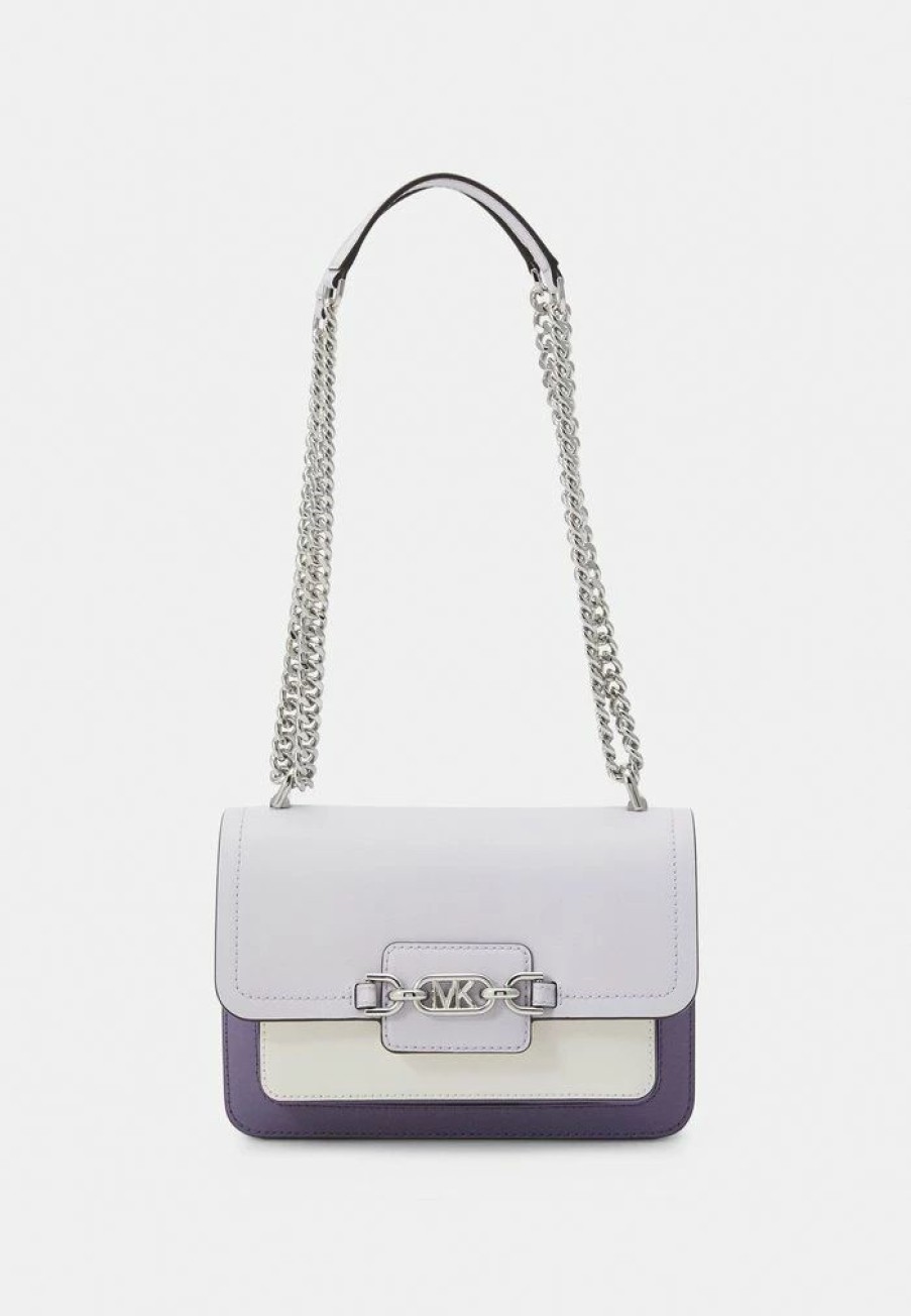 Online Michael Michael Kors Heather Across Body Bag Purple