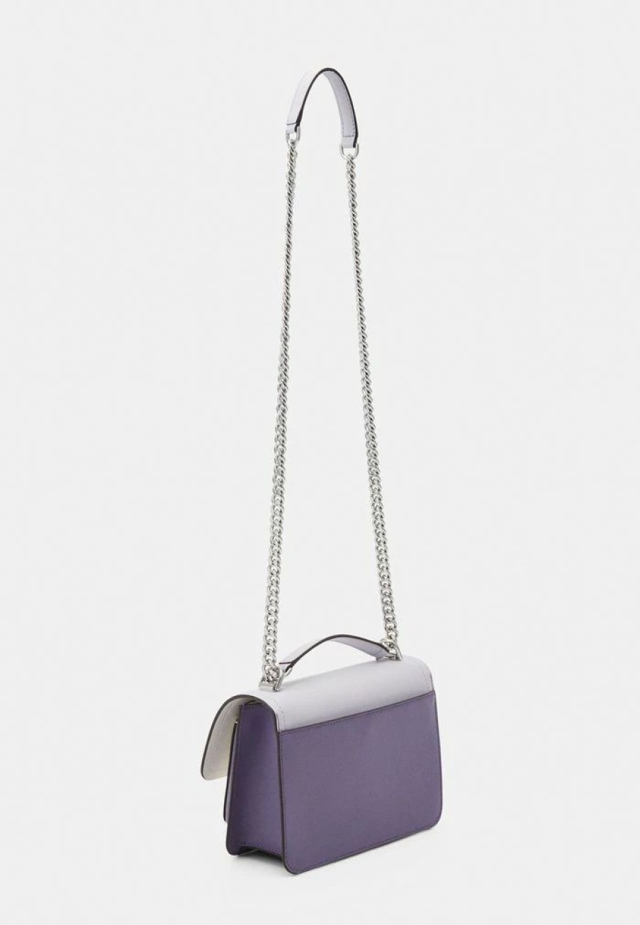 Online Michael Michael Kors Heather Across Body Bag Purple