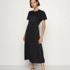 New Michael Michael Kors Midi Dress Day Dress Black