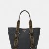 Best Michael Michael Kors Maeve Open Tote Tote Bag Black