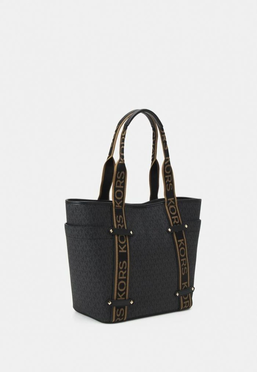 Best Michael Michael Kors Maeve Open Tote Tote Bag Black