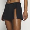 New Michael Michael Kors Logo Solids Skirt Bottom Bikini Bottoms Black