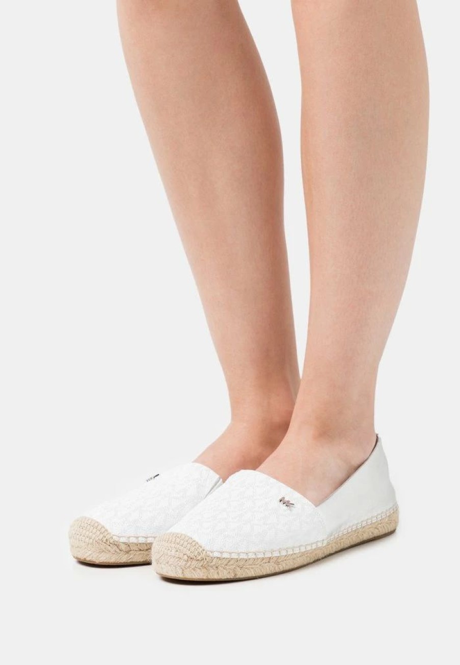 Wholesale Michael Michael Kors Kendrick Espadrilles Bright White