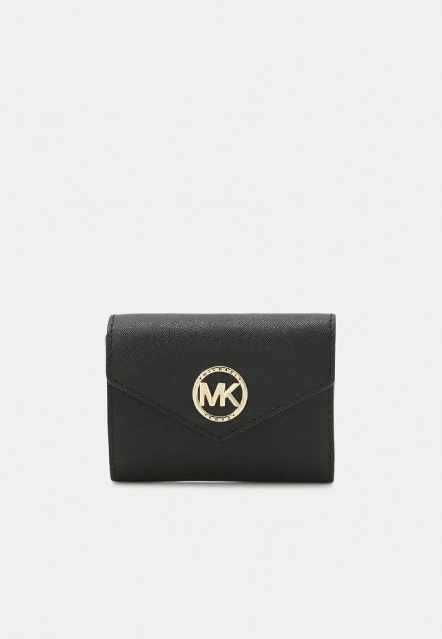 Best Michael Michael Kors Greenwich Trifold Wallet Black