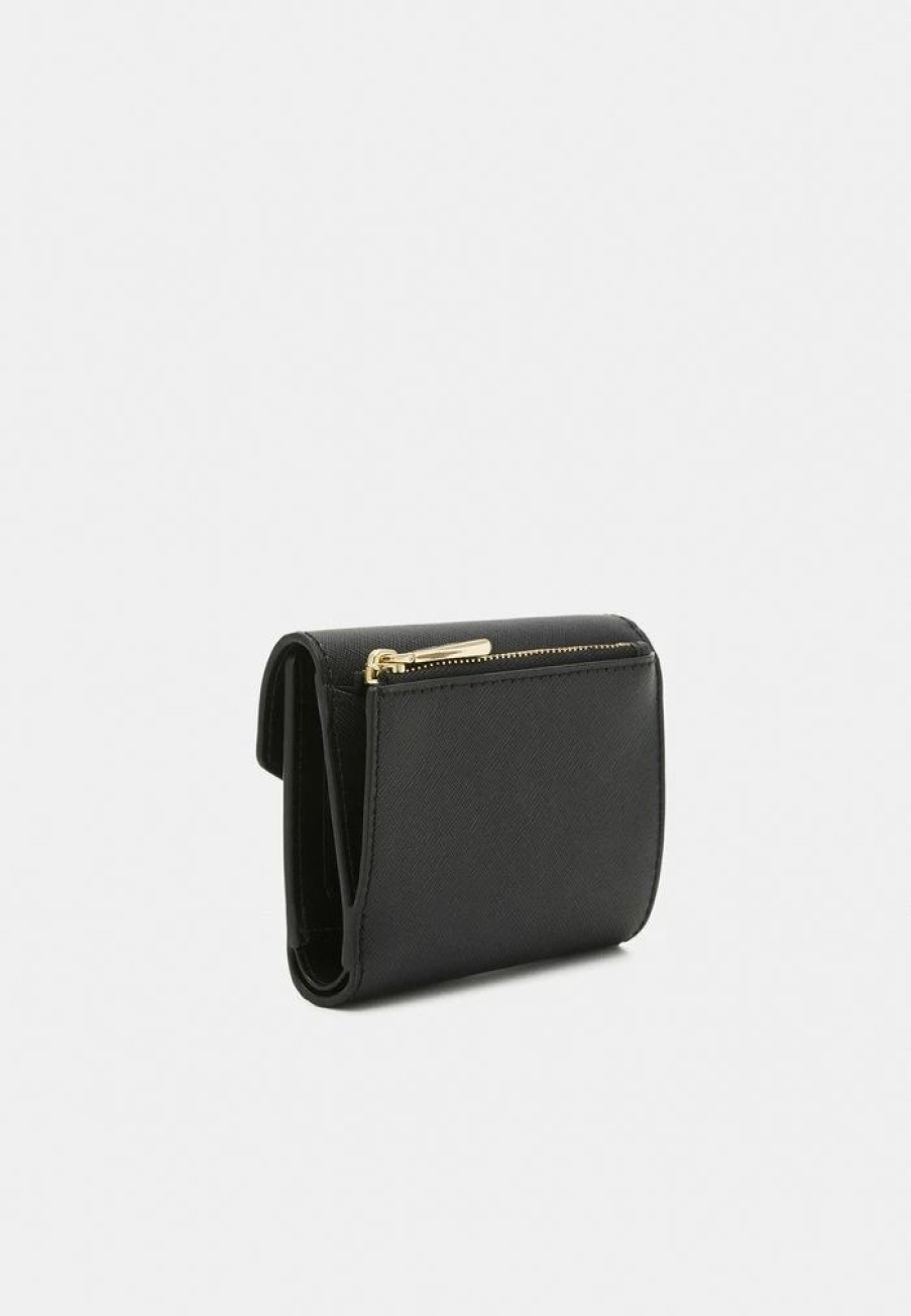 Best Michael Michael Kors Greenwich Trifold Wallet Black