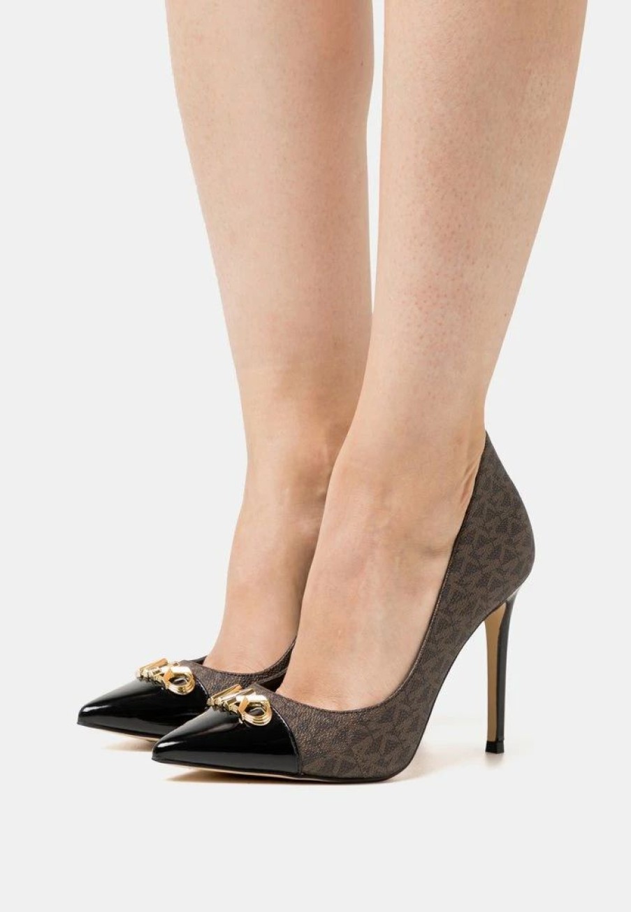 Hot Michael Michael Kors Parker Classic Heels Black/Brown