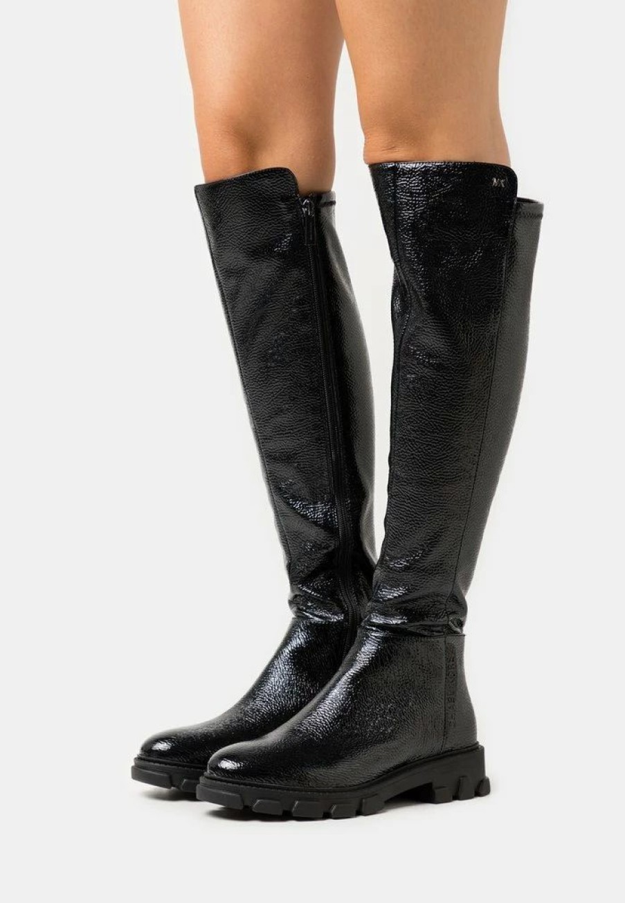 Wholesale Michael Michael Kors Ridley Boot Over-The-Knee Boots Black