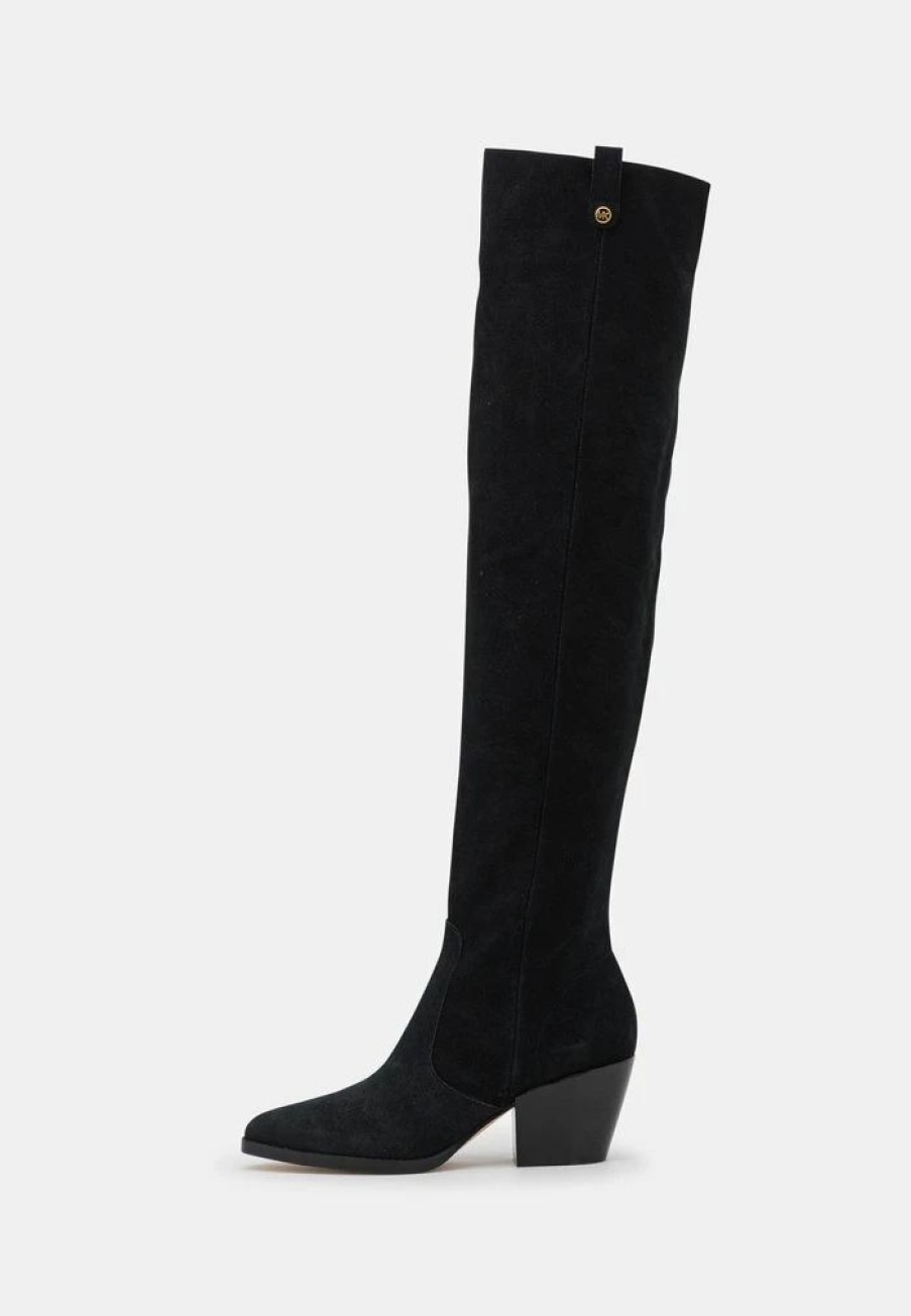 Clearance Michael Michael Kors Harlow Over-The-Knee Boots Black