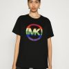 Wholesale Michael Michael Kors Pride Rainbow Top Black