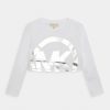 Wholesale Michael Michael Kors Long Sleeved Top White