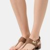 Wholesale Michael Michael Kors Jilly T-Bar Sandals Luggage