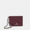 Clearance Michael Michael Kors Jet Set Card Holder Wallet Merlot