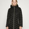 New Michael Michael Kors Long Packable Puffer Classic Coat Black