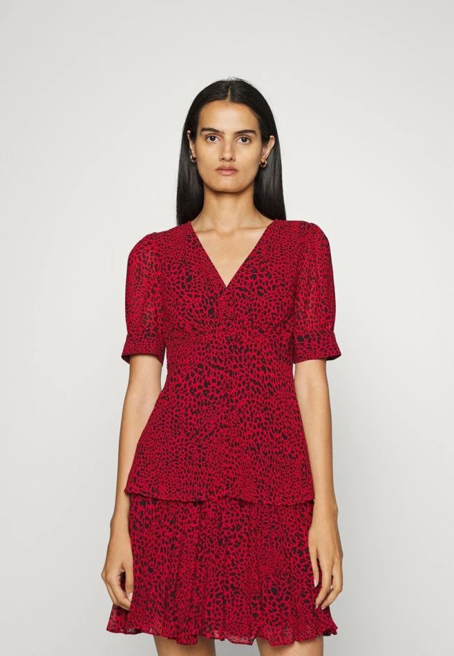 Online Michael Michael Kors Blouse Crimson