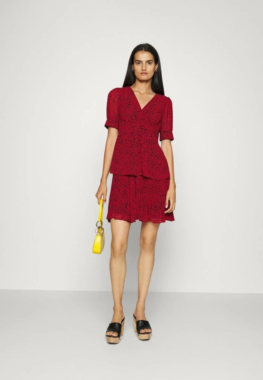 Online Michael Michael Kors Blouse Crimson