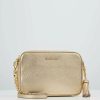 Best Michael Michael Kors Across Body Bag Pale Gold