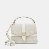 New Michael Michael Kors Greenwich Satchel Handbag Van/Cream