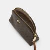 Wholesale Michael Michael Kors Heritage Travel Pouch Wash Bag Brown/Acorn