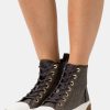 Online Michael Michael Kors Gertie High-Top Trainers Brown