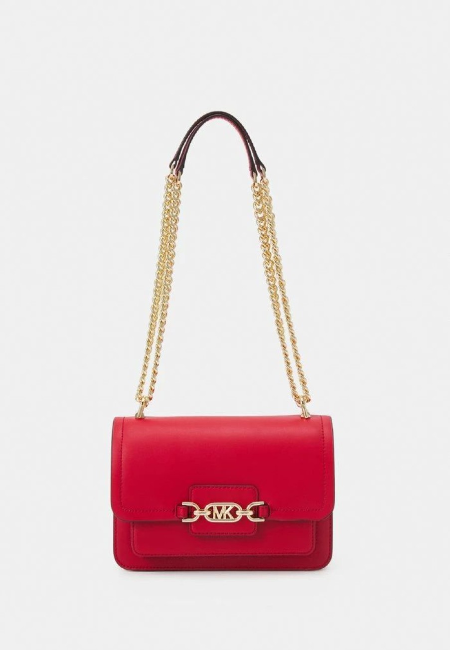 Online Michael Michael Kors Heather Across Body Bag Crimson