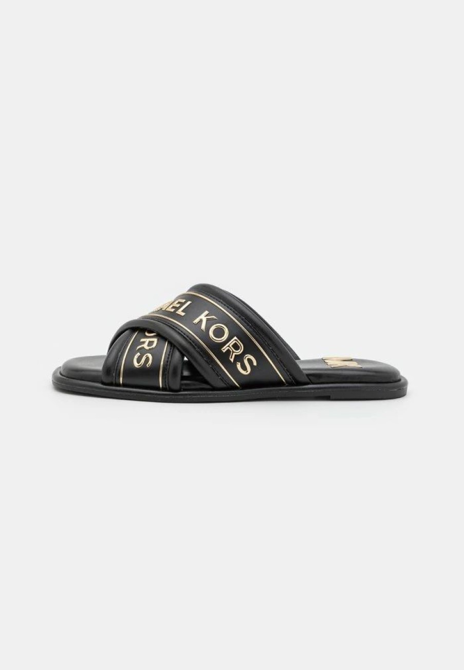 Best Michael Michael Kors Gideon Slide Mules Black