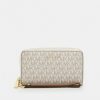 Online Michael Michael Kors Flat Case Wallet Vanilla