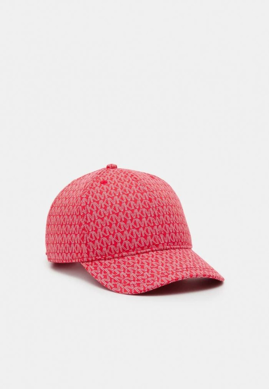 Wholesale Michael Michael Kors Logo Dot Cap Sangria