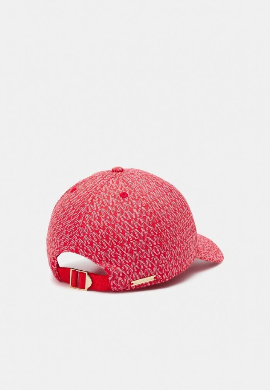 Wholesale Michael Michael Kors Logo Dot Cap Sangria