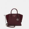 Best Michael Michael Kors Avril Satchel Handbag Merlot