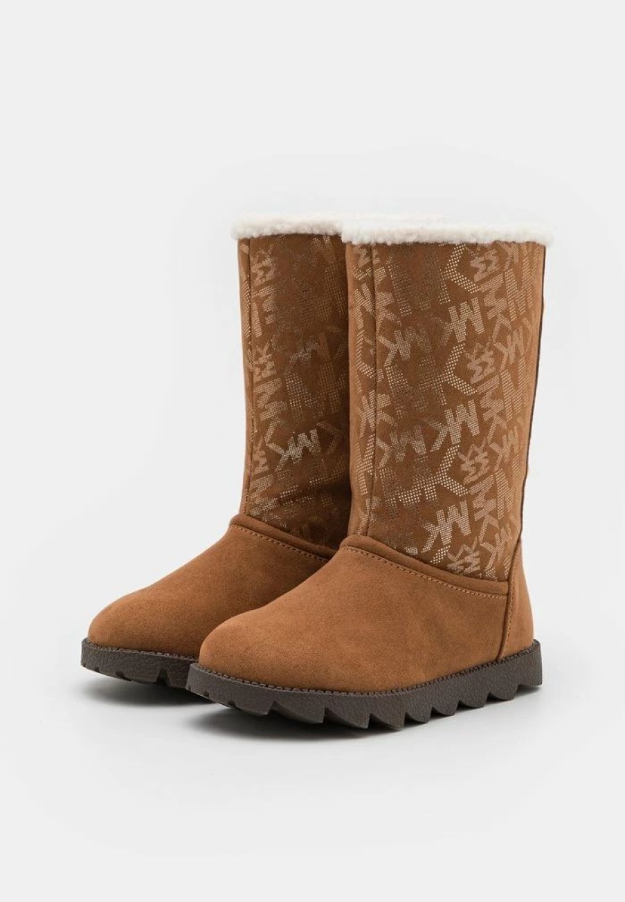 Online Michael Michael Kors Janis Zaylee Boots Caramel