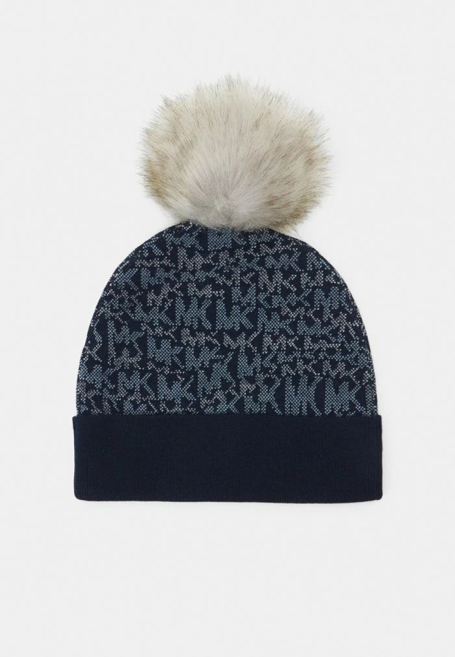 Clearance Michael Michael Kors Swirl Beanie Beanie Midnightblue