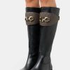 New Michael Michael Kors Izzy Boot Boots Black/Brown