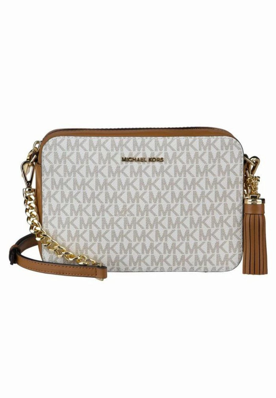 Best Michael Michael Kors Crossbodies Camera Bag Across Body Bag Vanilla